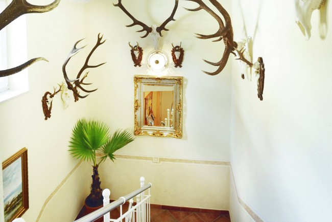 Treppenhaus in der Villa Sunshine