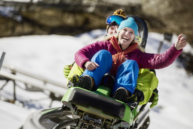 Lucky Flitzer im Winter © Flachau Tourismus